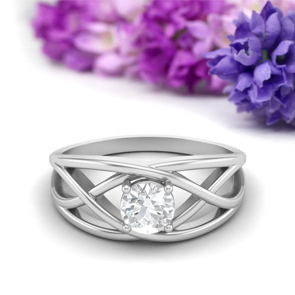 Moissanite Ring