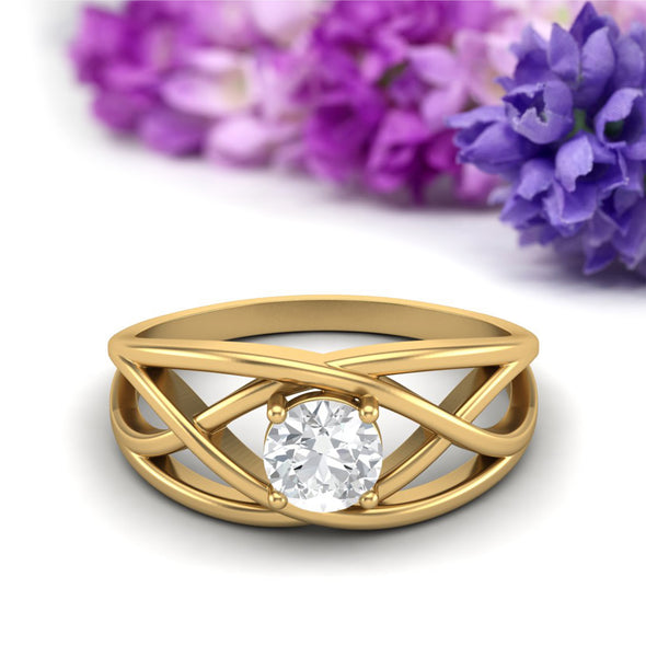 Moissanite Ring