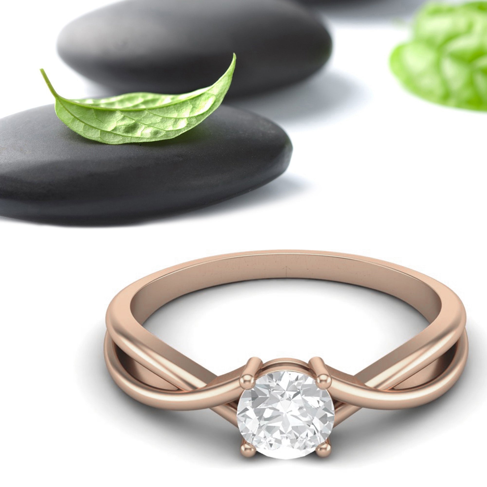 Moissanite Ring