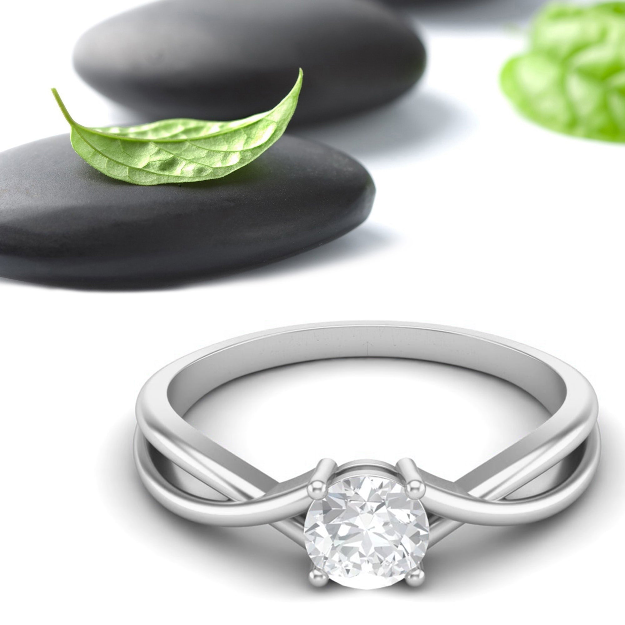 Moissanite Ring