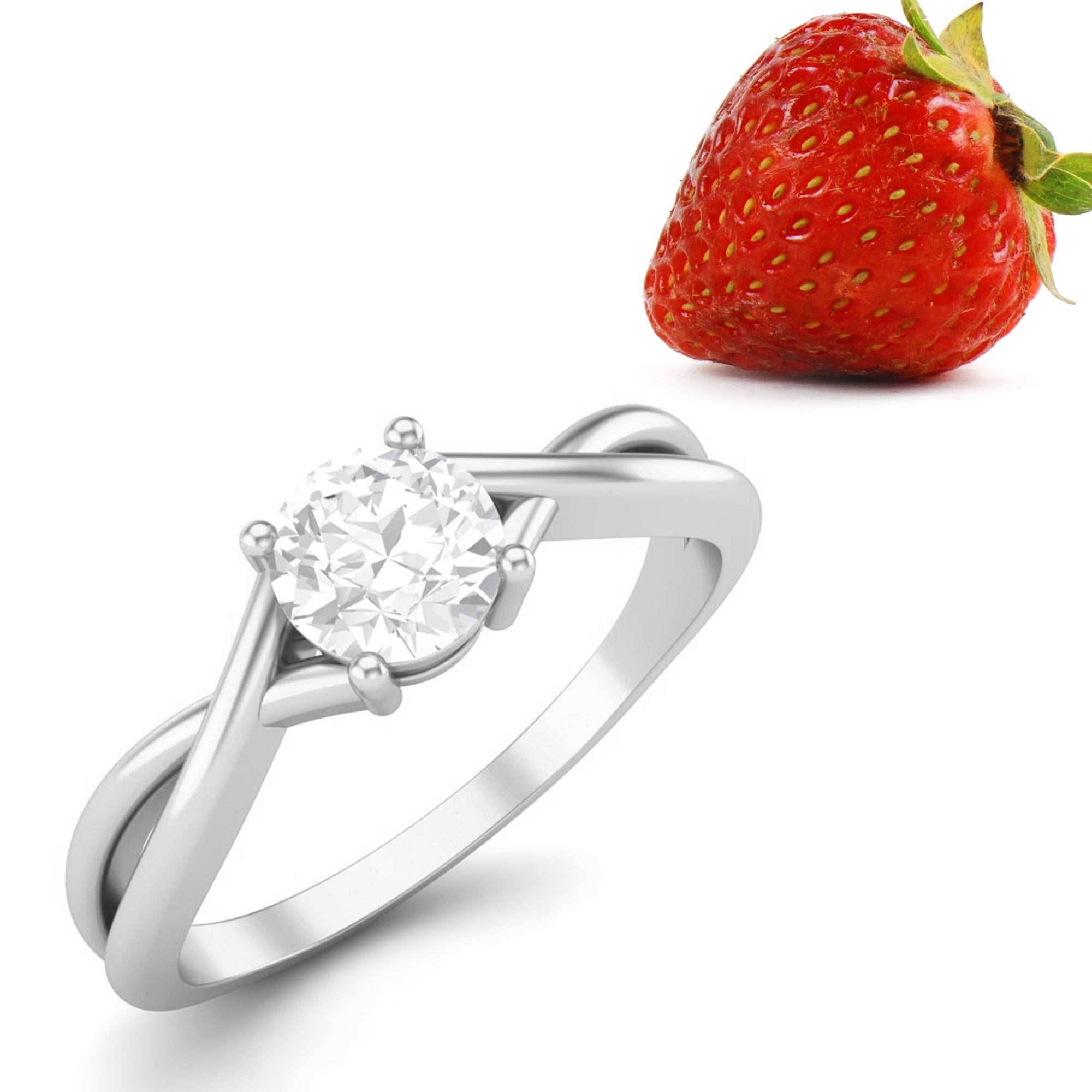 Moissanite Ring