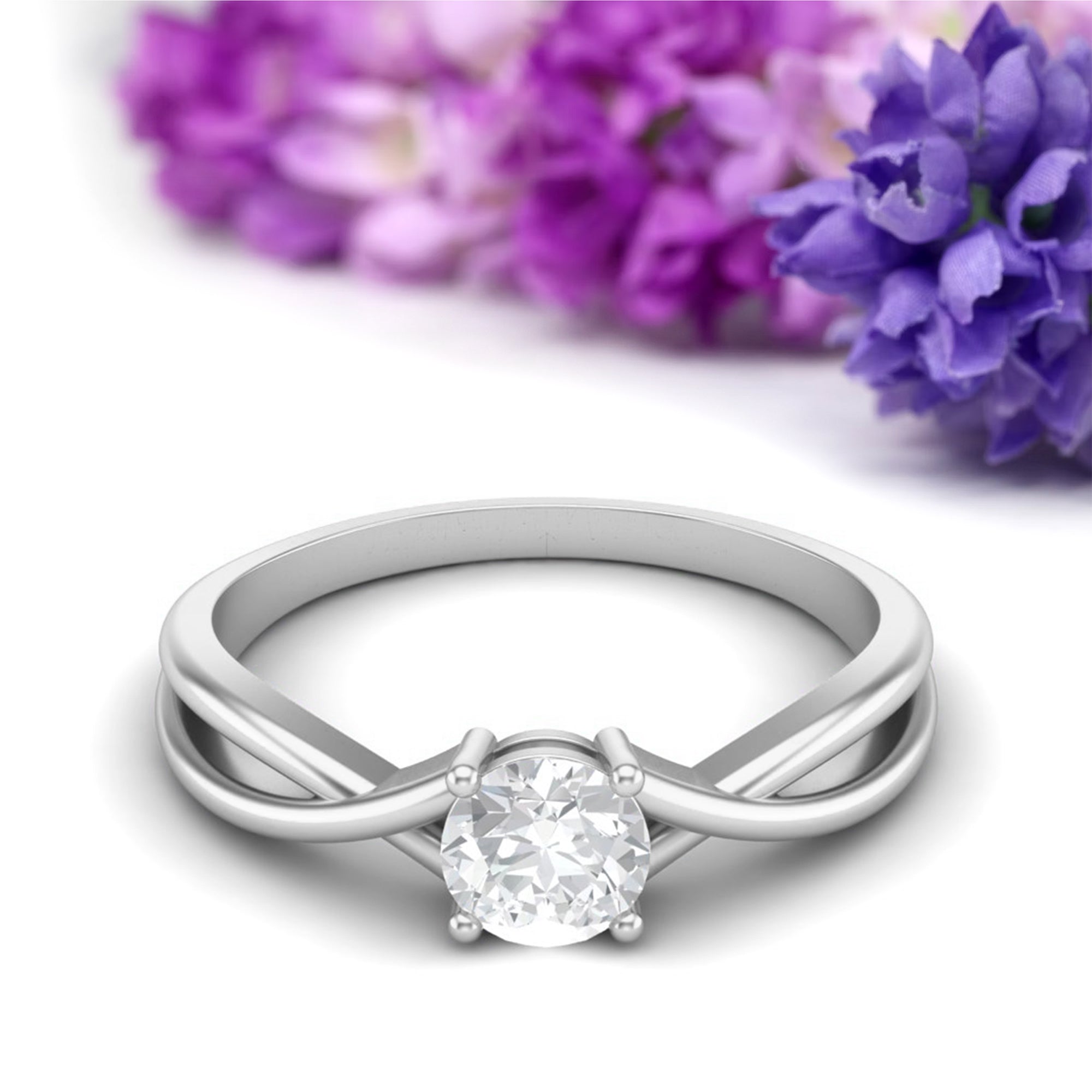 Moissanite Ring