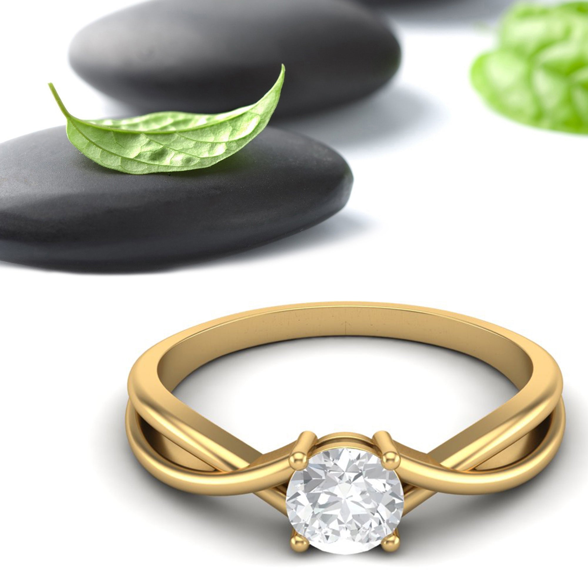 Moissanite Ring