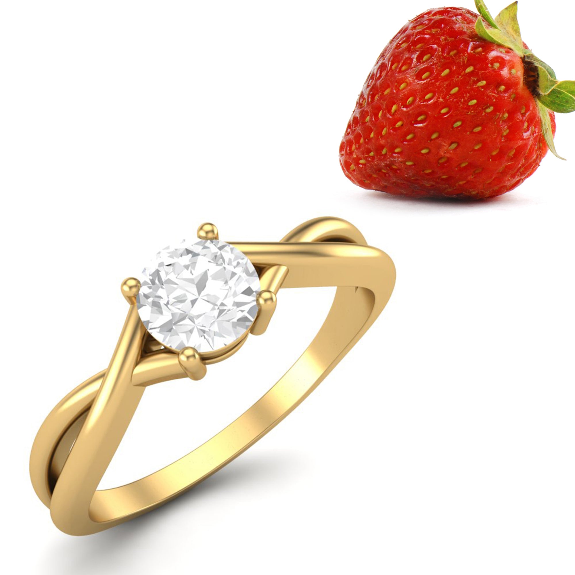 Moissanite Ring