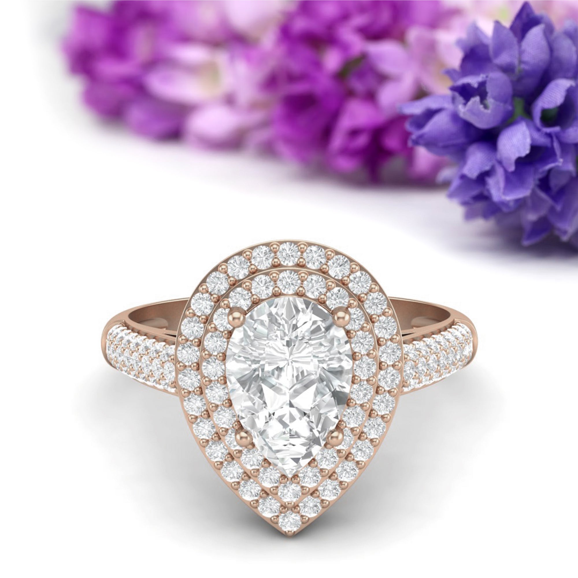 Moissanite Ring