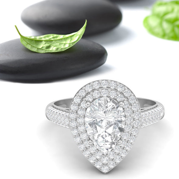 Moissanite Ring