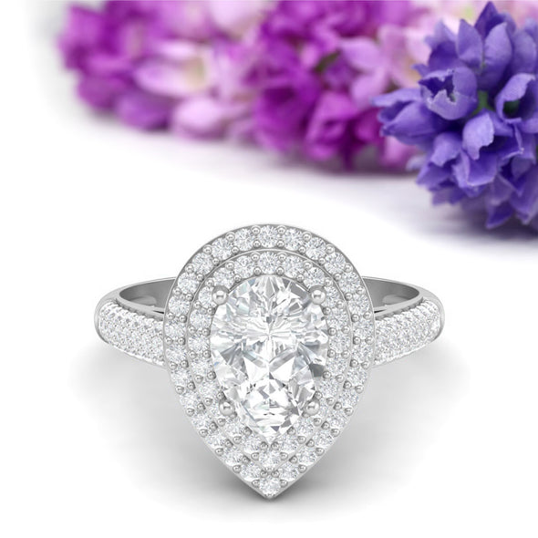 Moissanite Ring