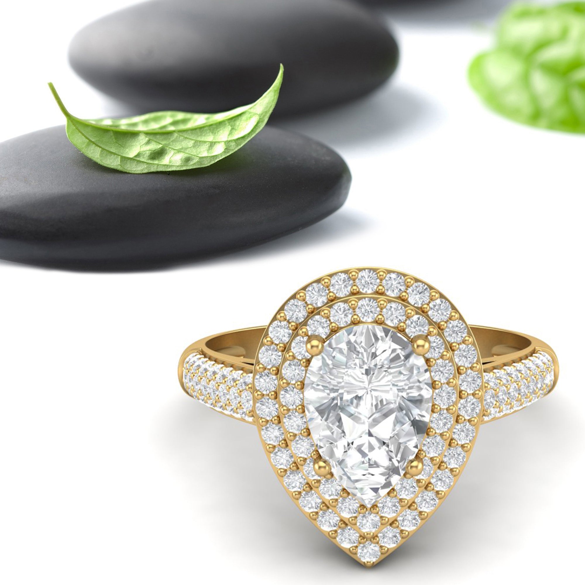 Moissanite Ring