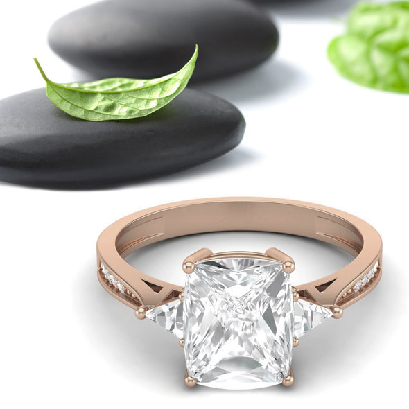 Moissanite Ring