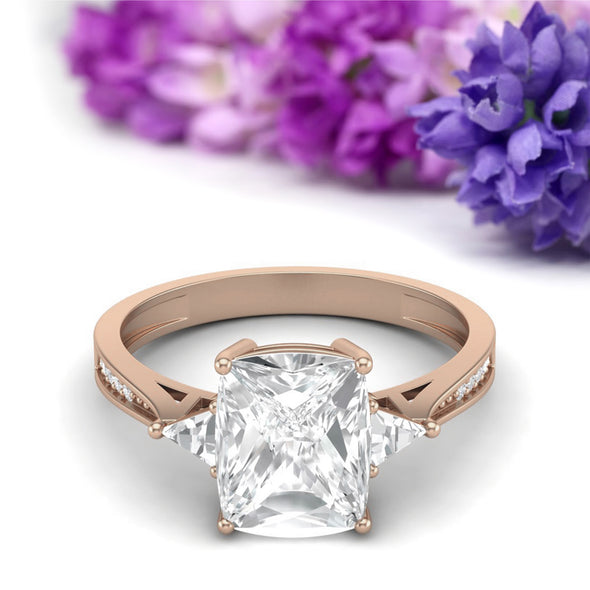 Moissanite Ring