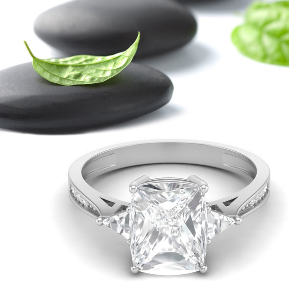 Moissanite Ring