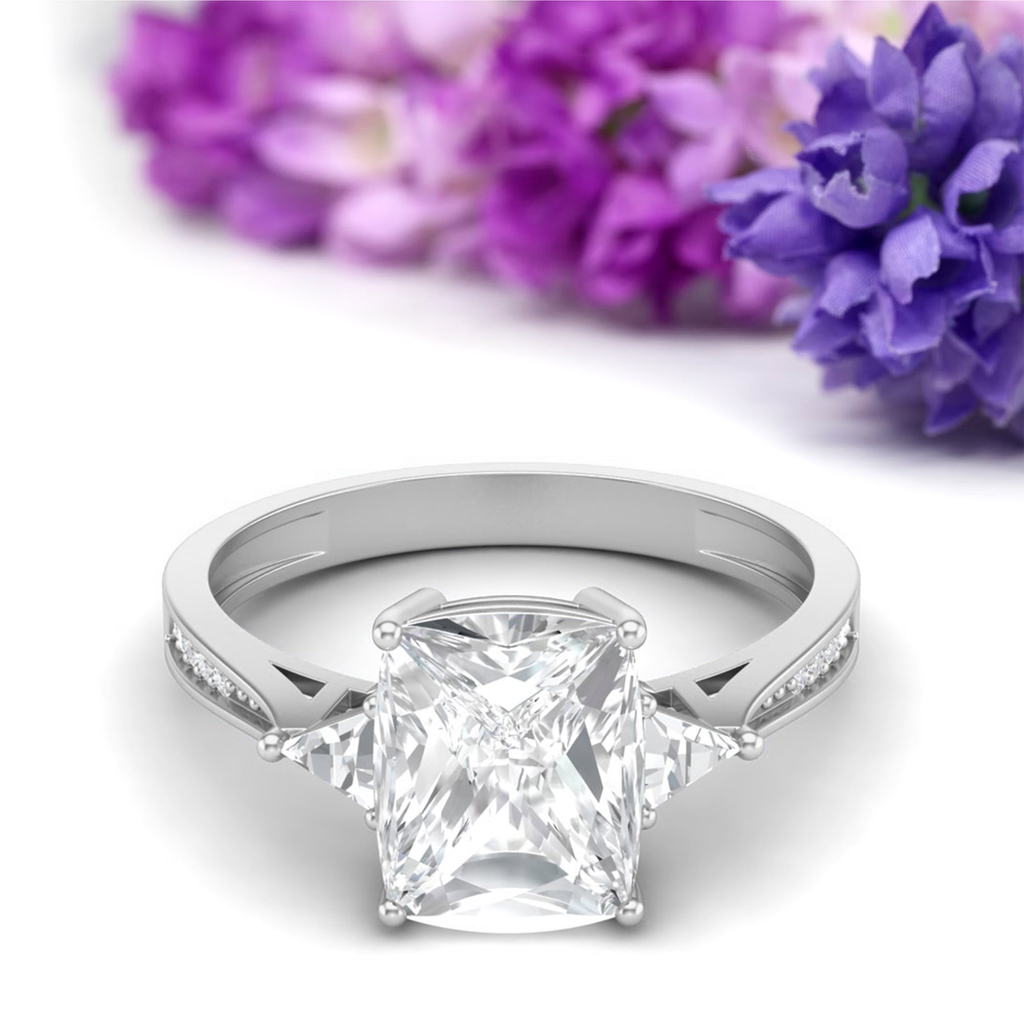 Moissanite Ring