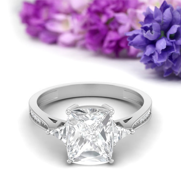 Moissanite Ring