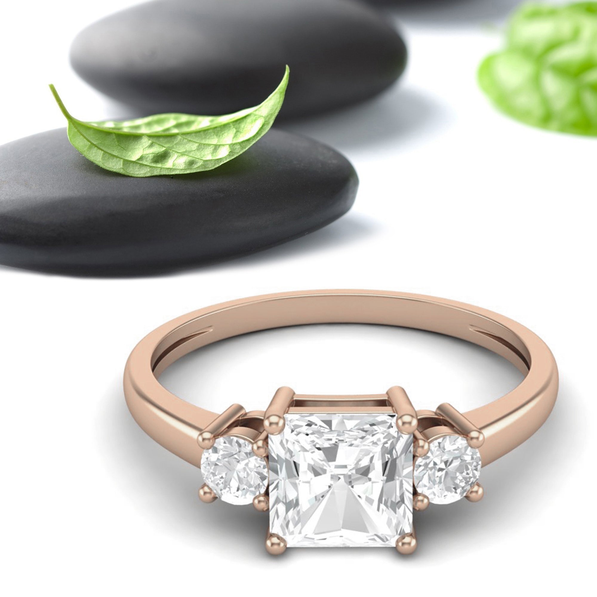 Moissanite Ring