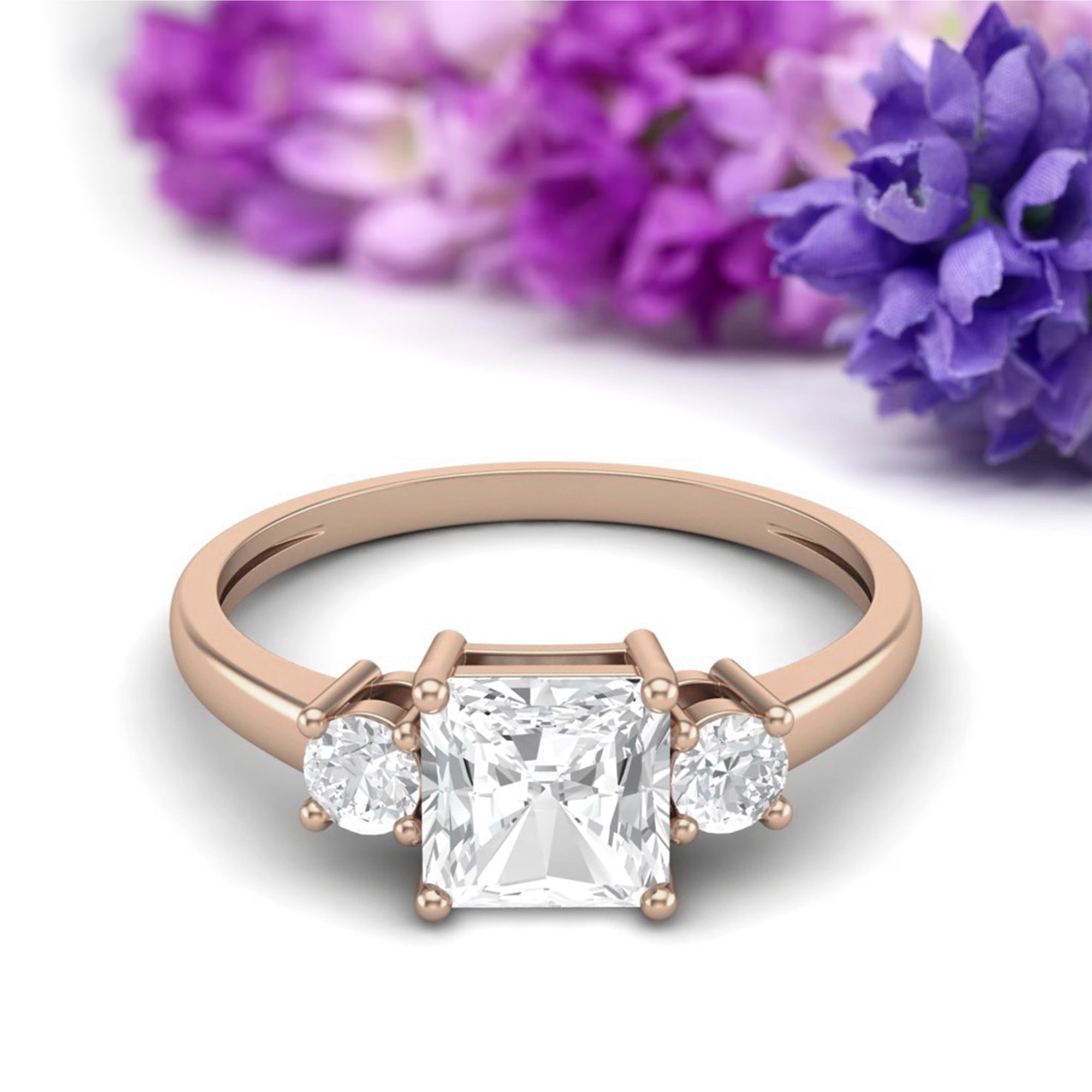 Moissanite Ring