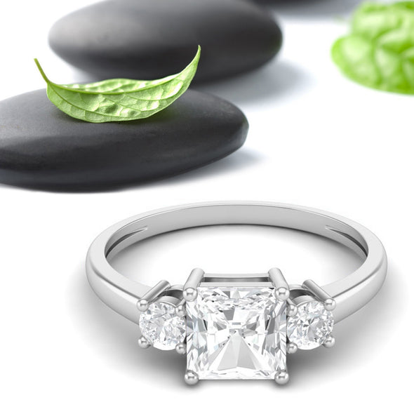 Moissanite Ring