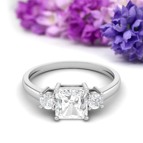 Moissanite Ring