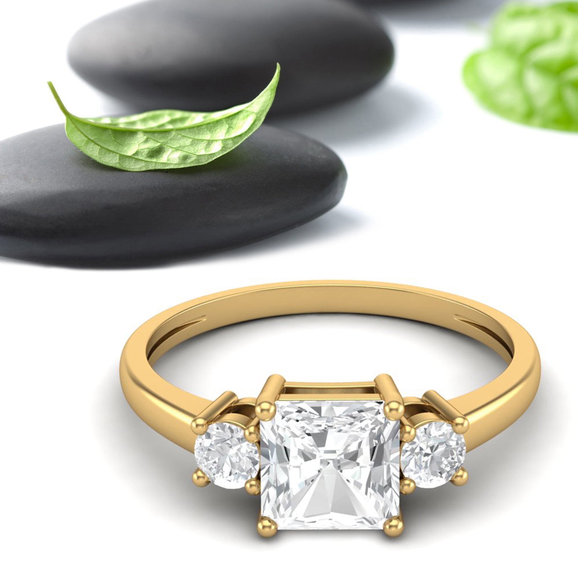 Moissanite Ring