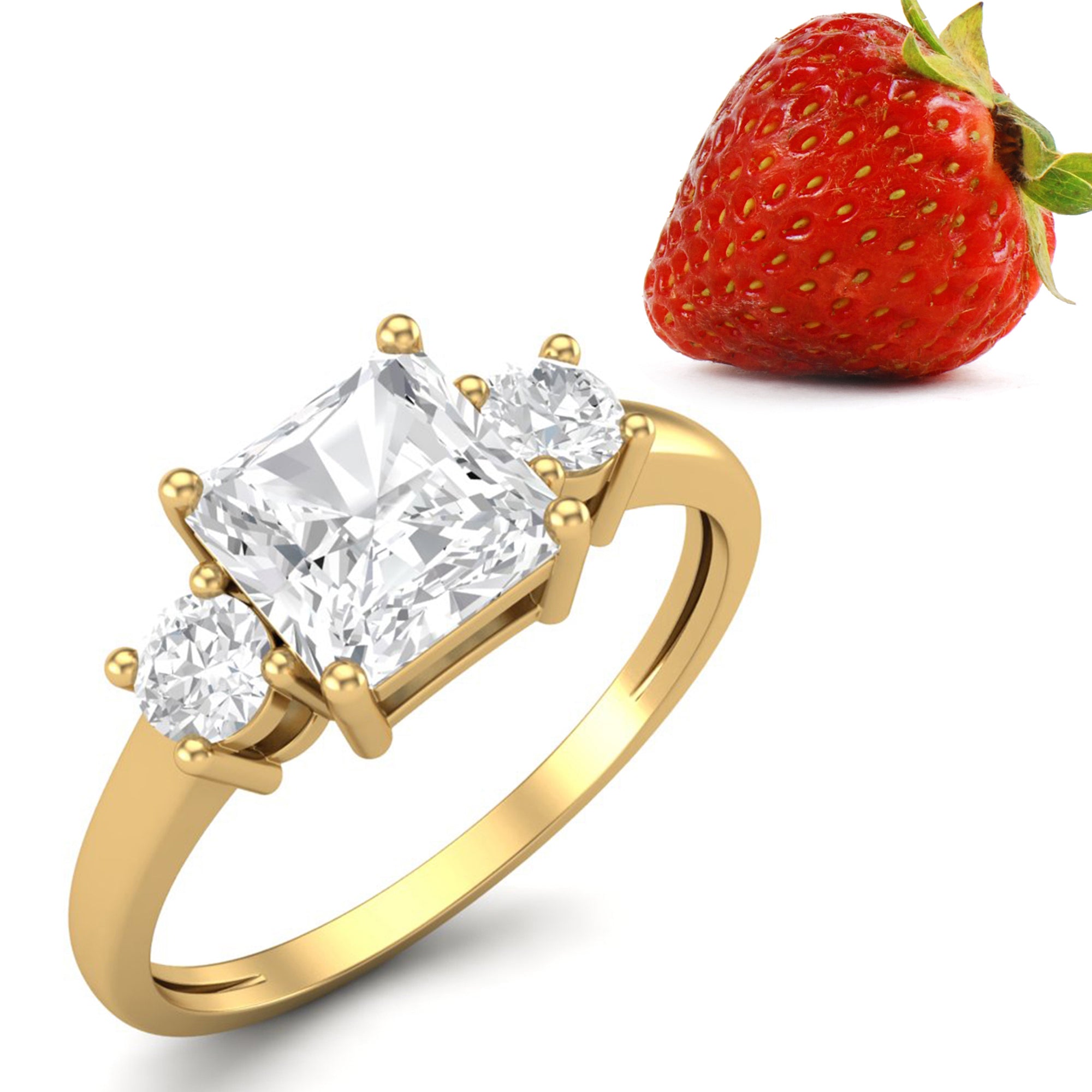 Moissanite Ring