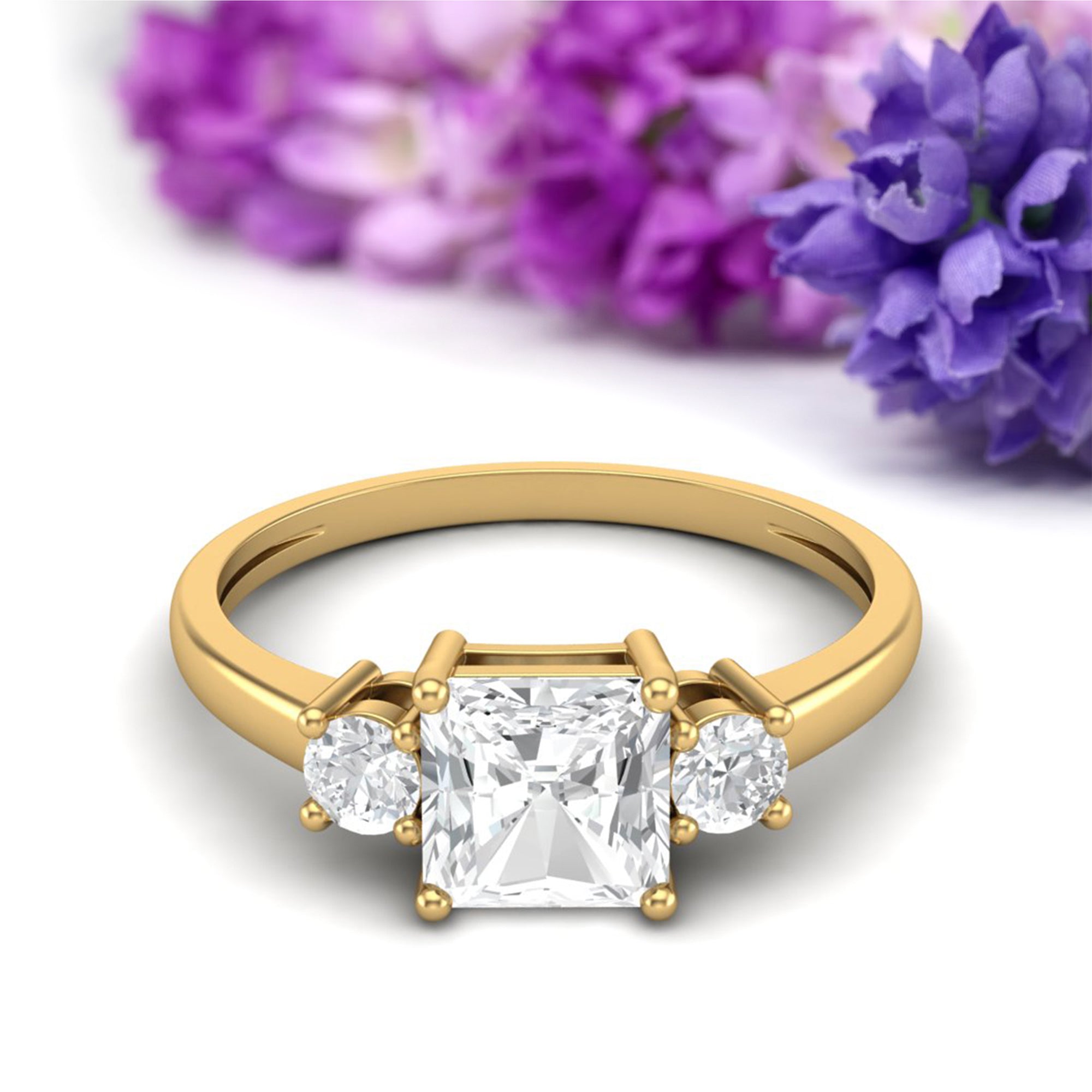 Moissanite Ring