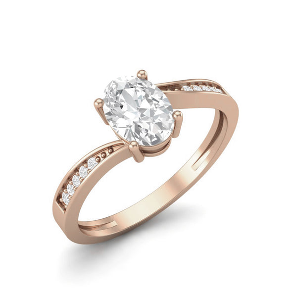 Moissanite Ring