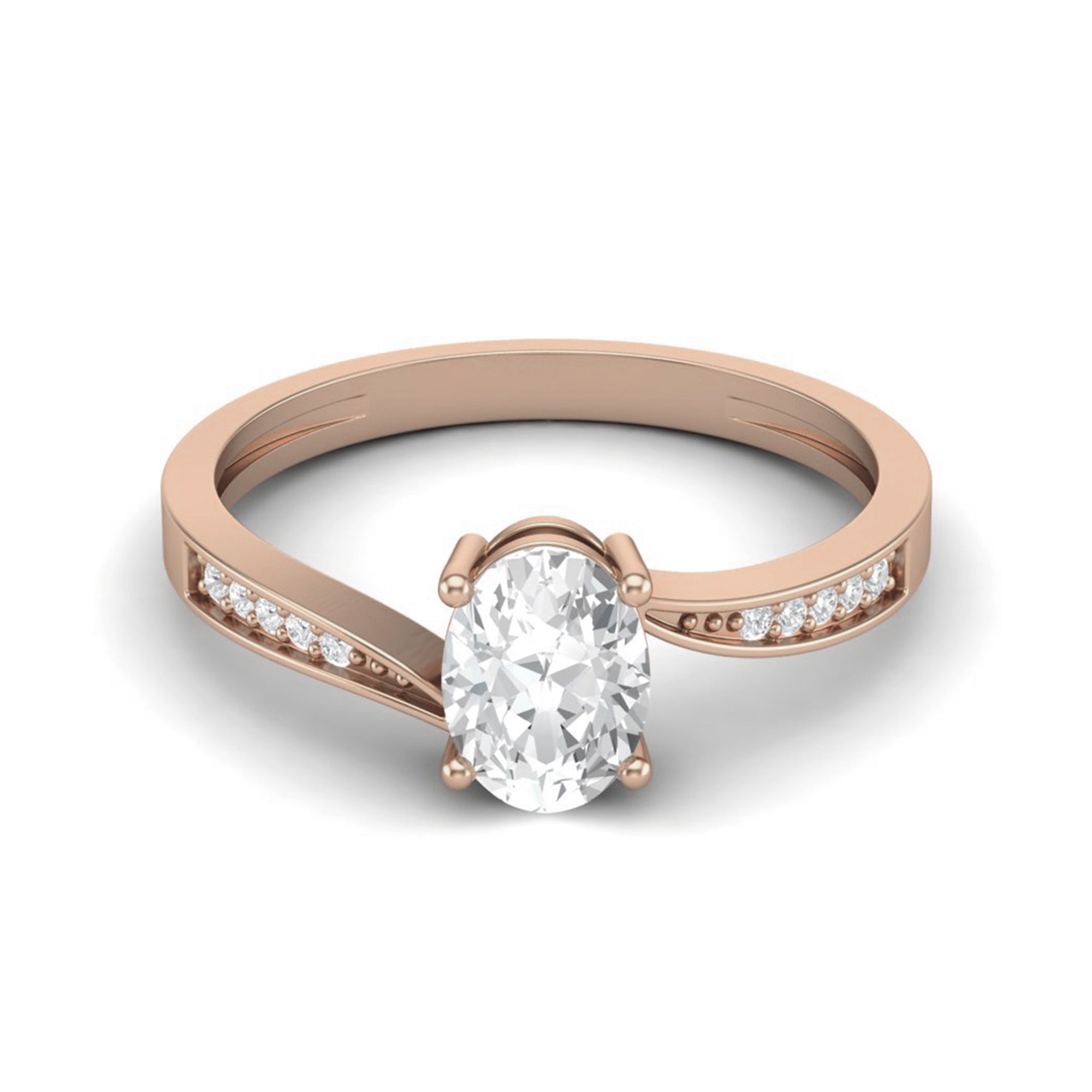 Moissanite Ring