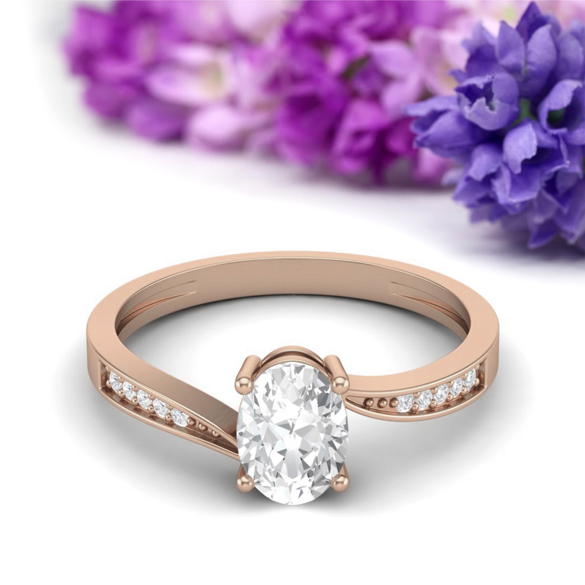 Moissanite Ring