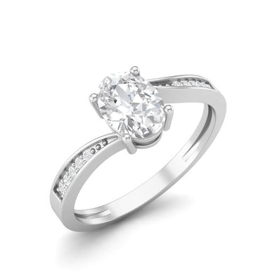 Moissanite Ring