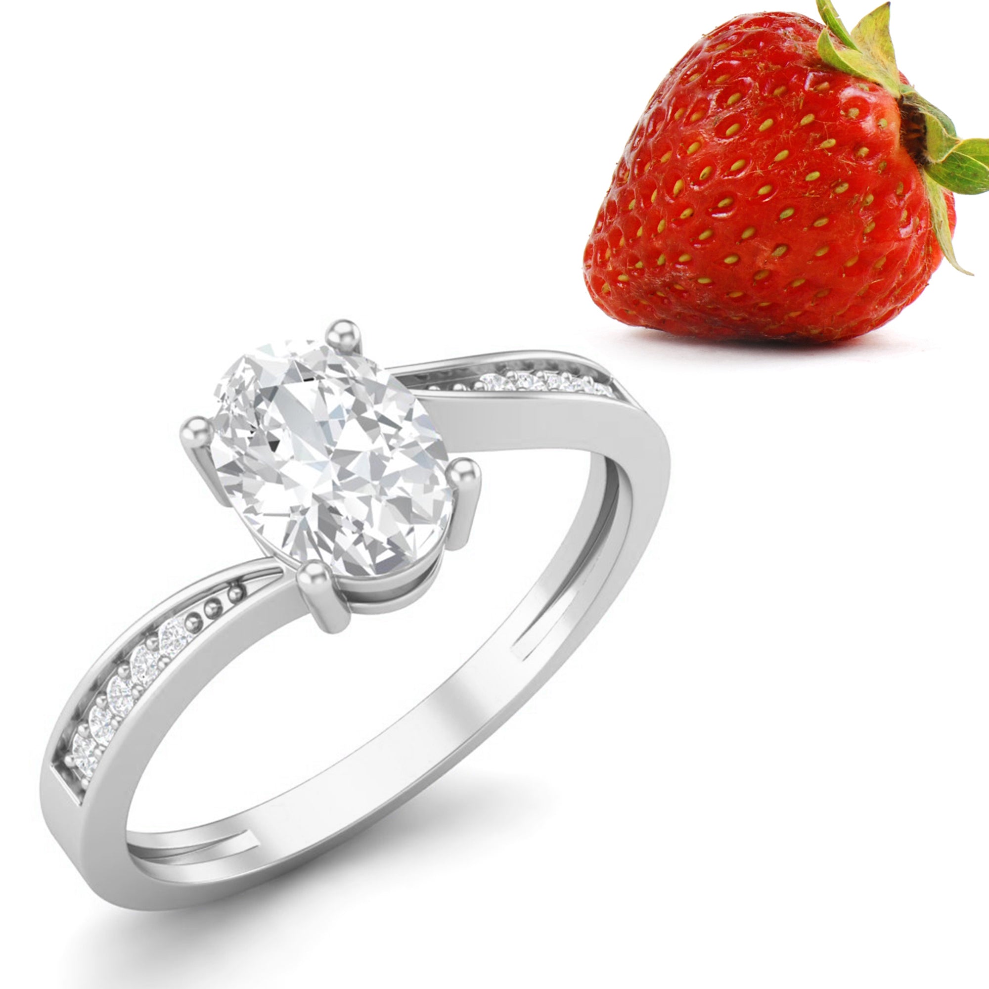 Moissanite Ring