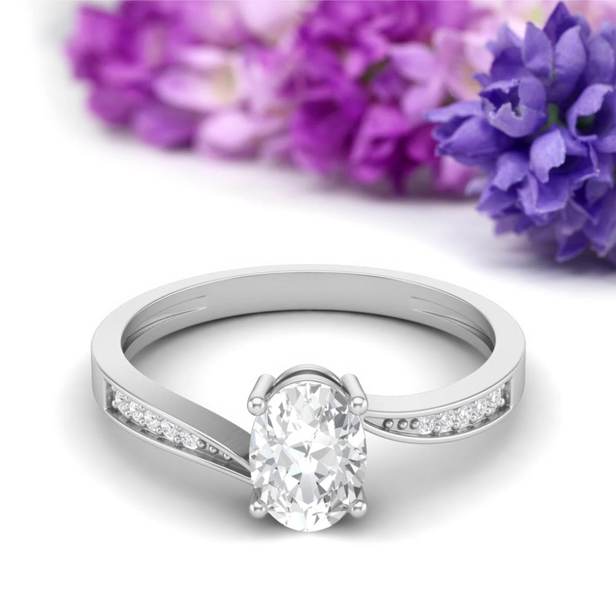Moissanite Ring