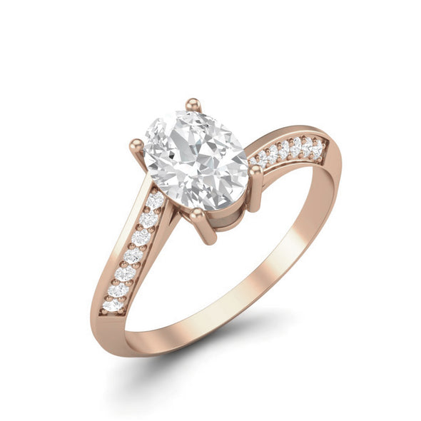 Moissanite Ring