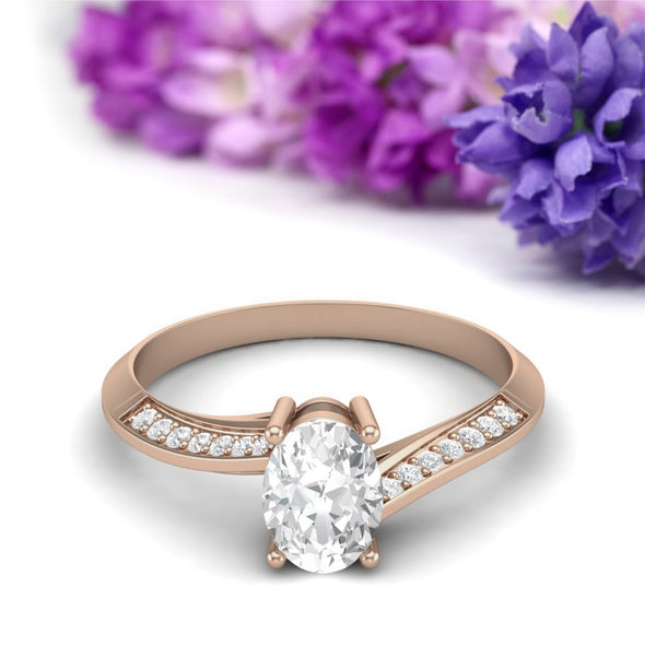 Moissanite Ring
