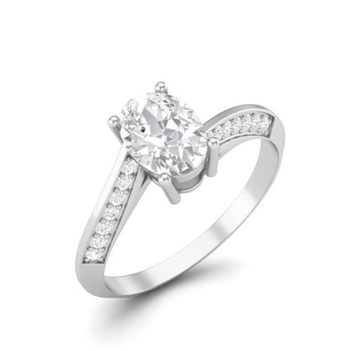 Moissanite Ring