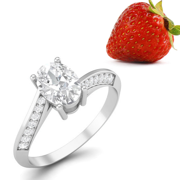 Moissanite Ring