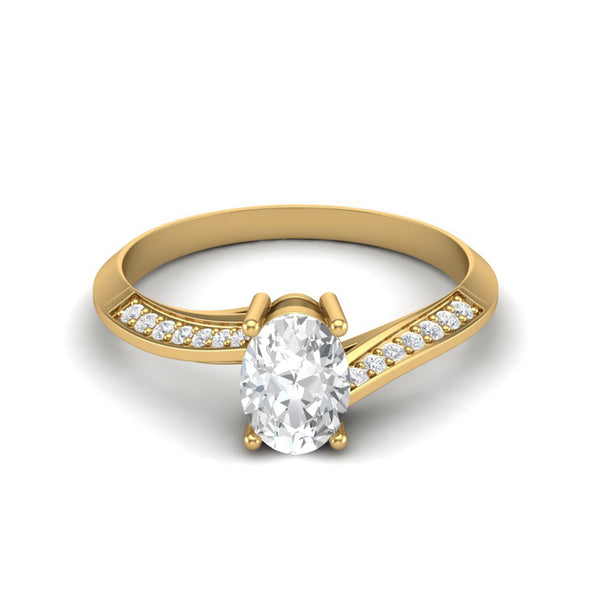Moissanite Ring