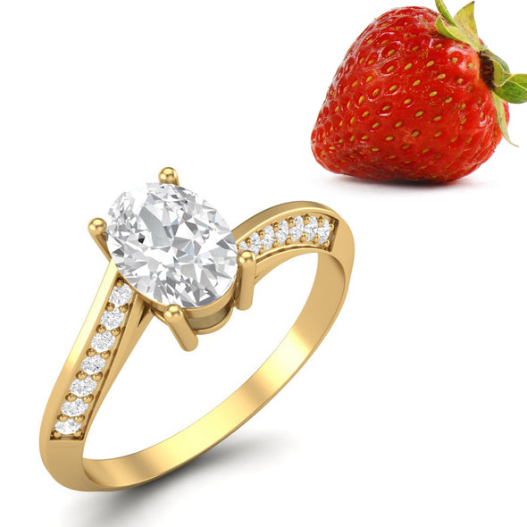 Moissanite Ring