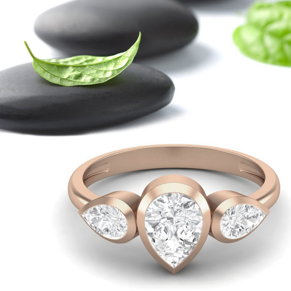 Moissanite Ring