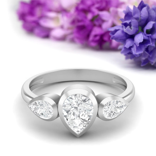 Moissanite Ring