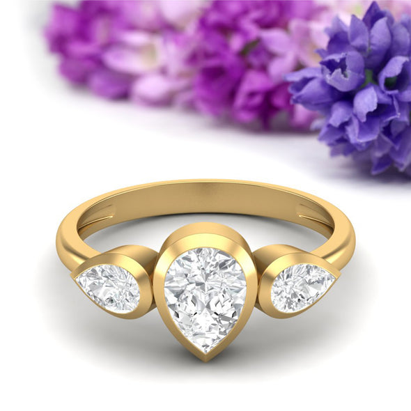 Moissanite Ring