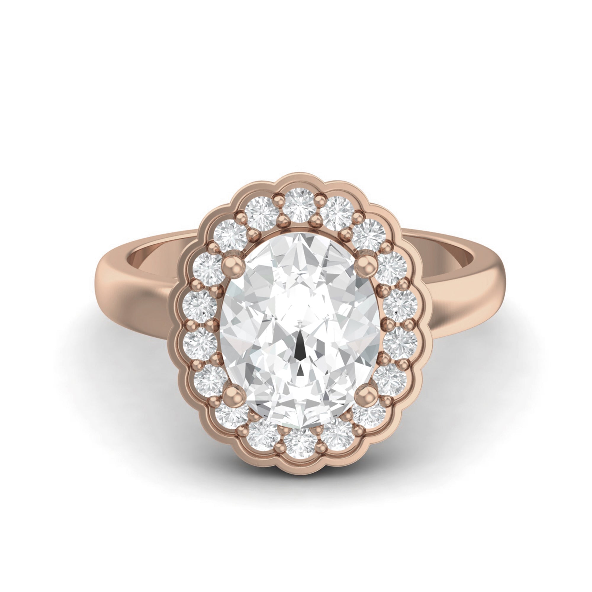 Moissanite Ring