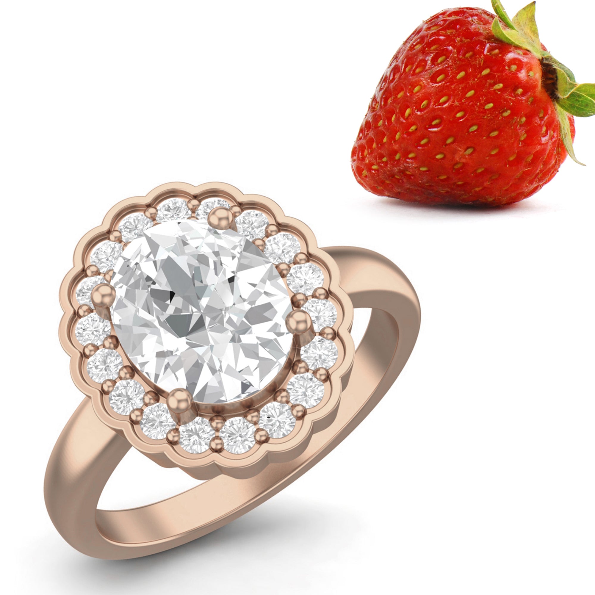 Moissanite Ring