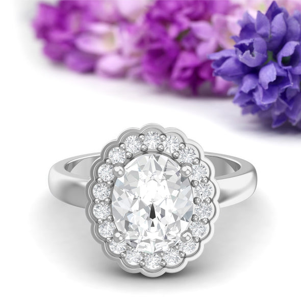 Moissanite Ring