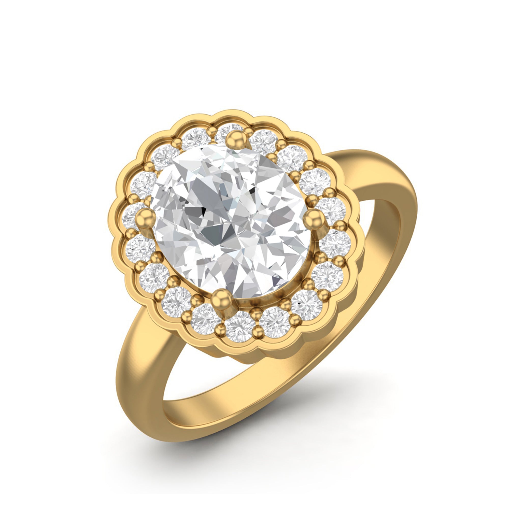Moissanite Ring