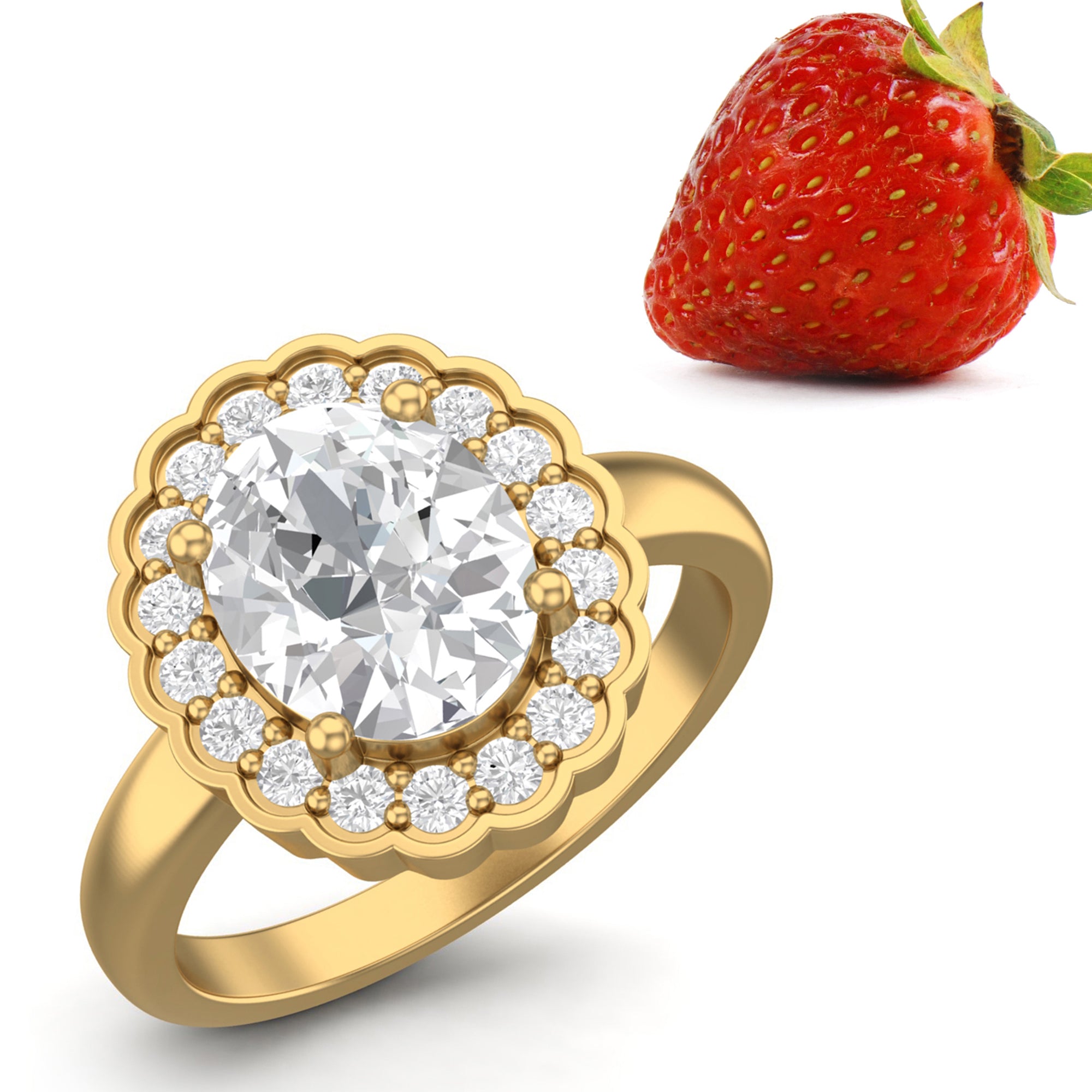 Moissanite Ring
