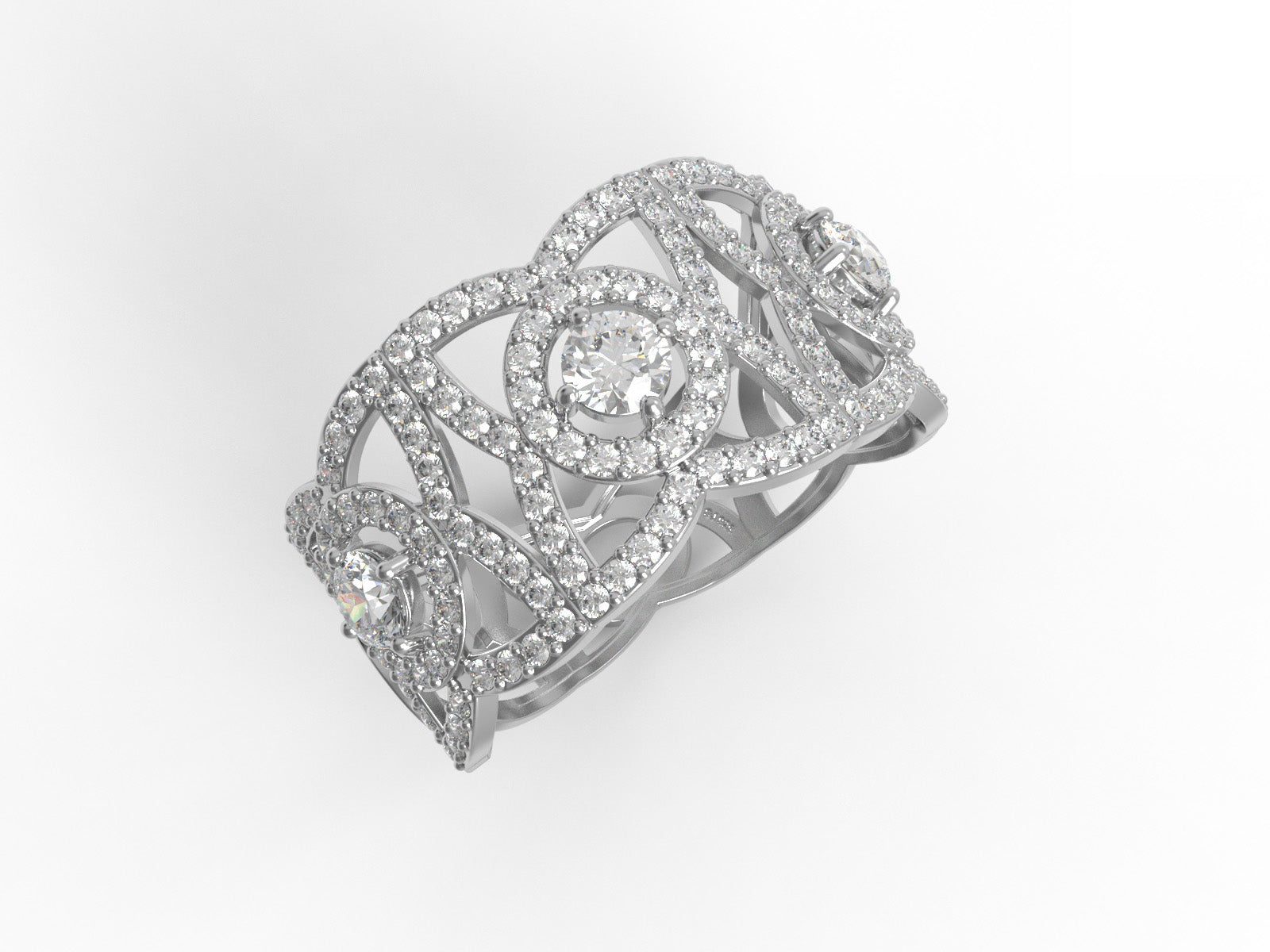 Moissanite Ring