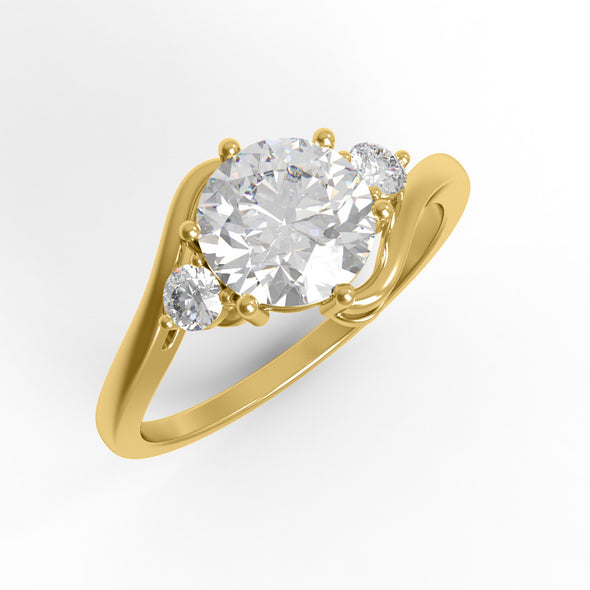 Moissanite Ring