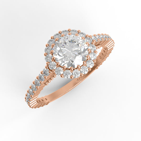 Moissanite Ring