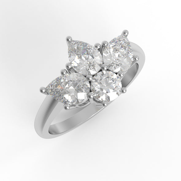 Moissanite Ring