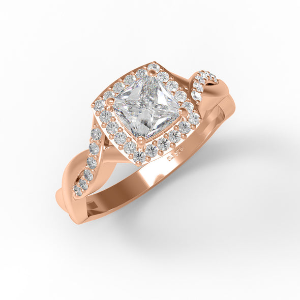 Moissanite Ring