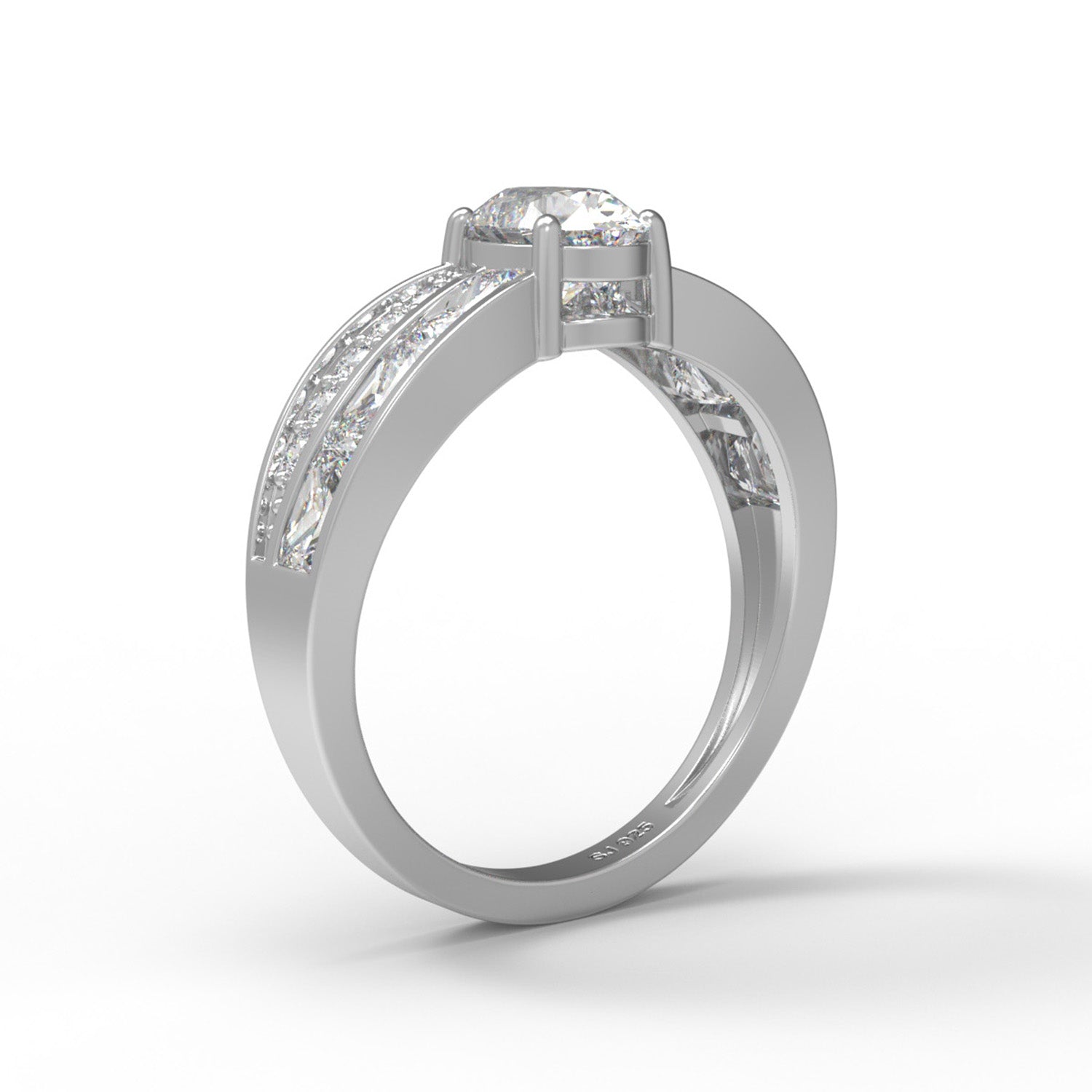 Moissanite Ring